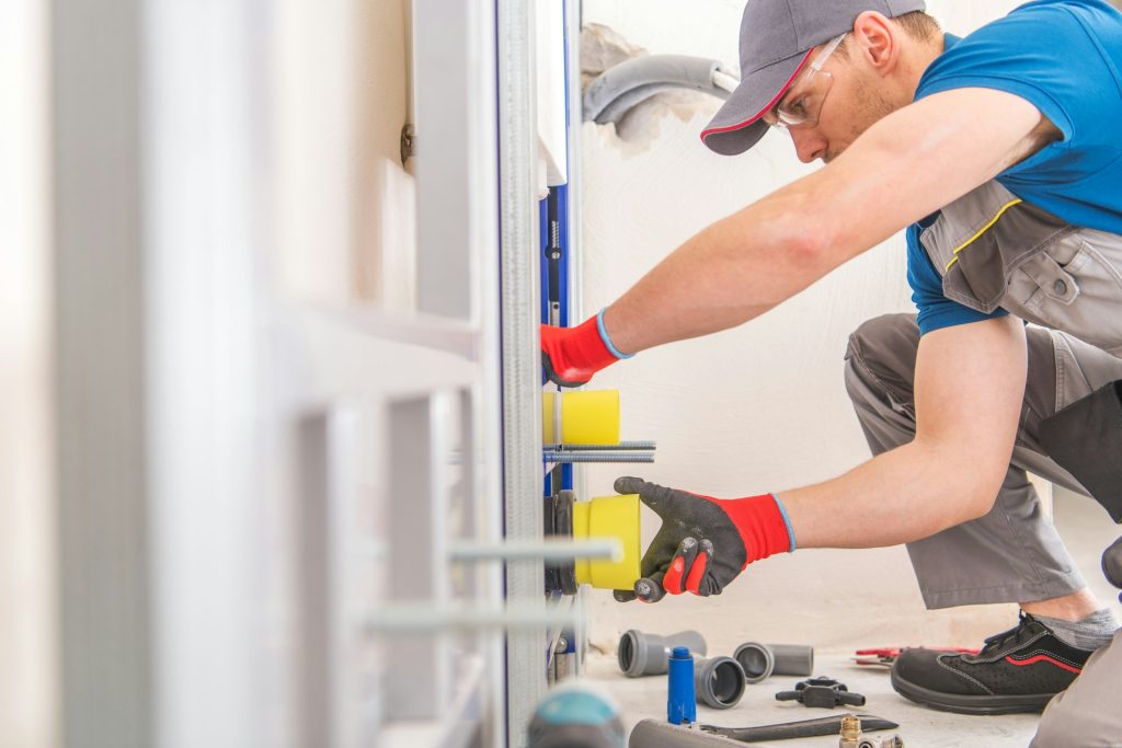 bathroom plumbing