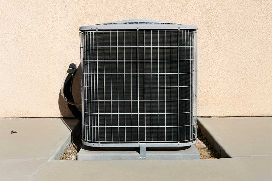 Routine service performed on a residential heat pump in Vacaville